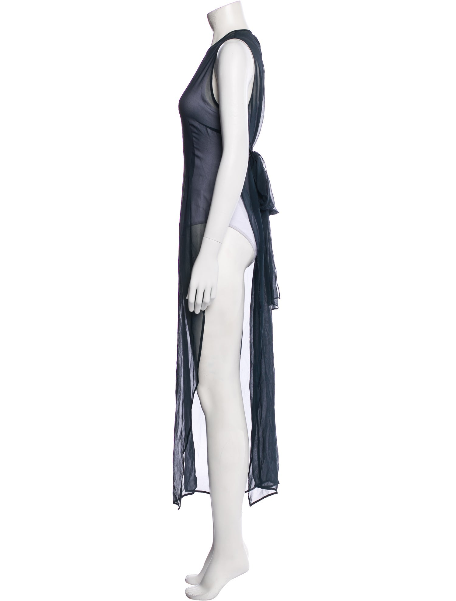 Morgane Le Fay Silk Long Dress