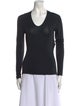 Morgane Le Fay Nylon V-Neck Top