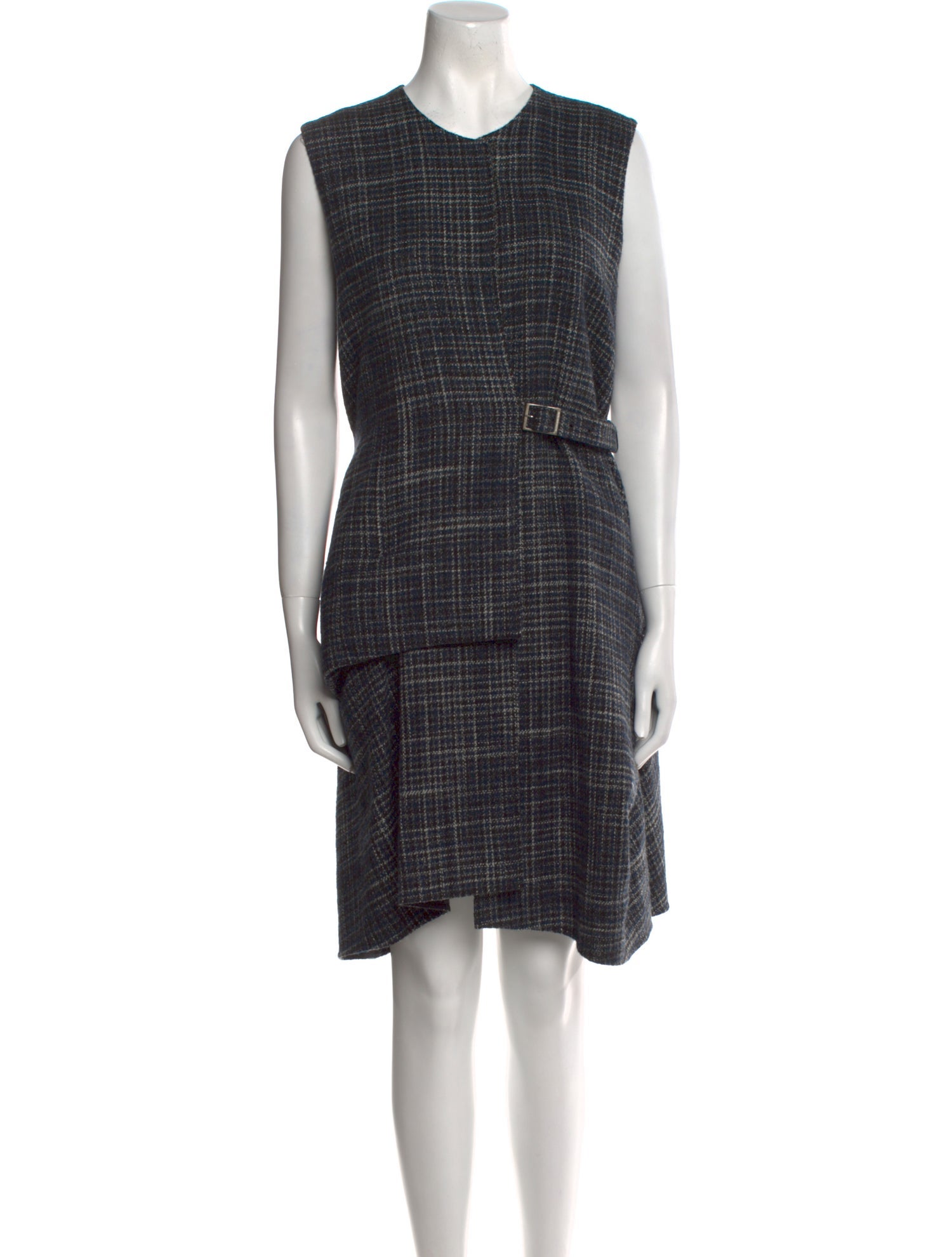 Morgane Le Fay Wool Knee-Length Dress