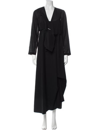 Morgane Le Fay Wool Ruffle Embellishment Dress Set