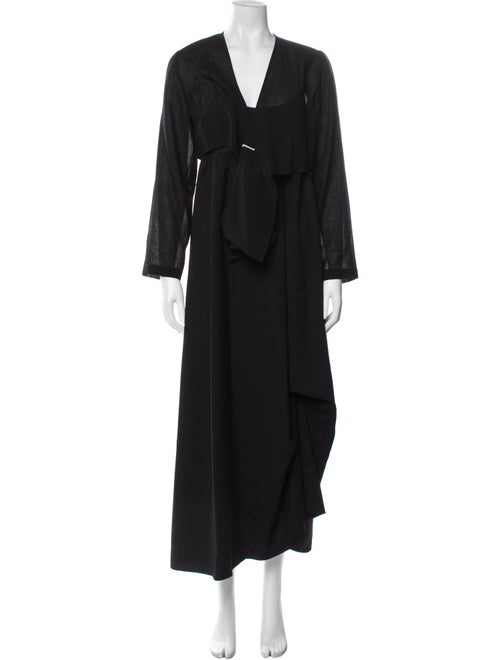 Morgane Le Fay Wool Ruffle Embellishment Dress Set