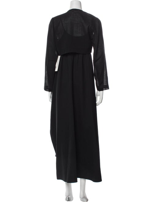 Morgane Le Fay Wool Ruffle Embellishment Dress Set