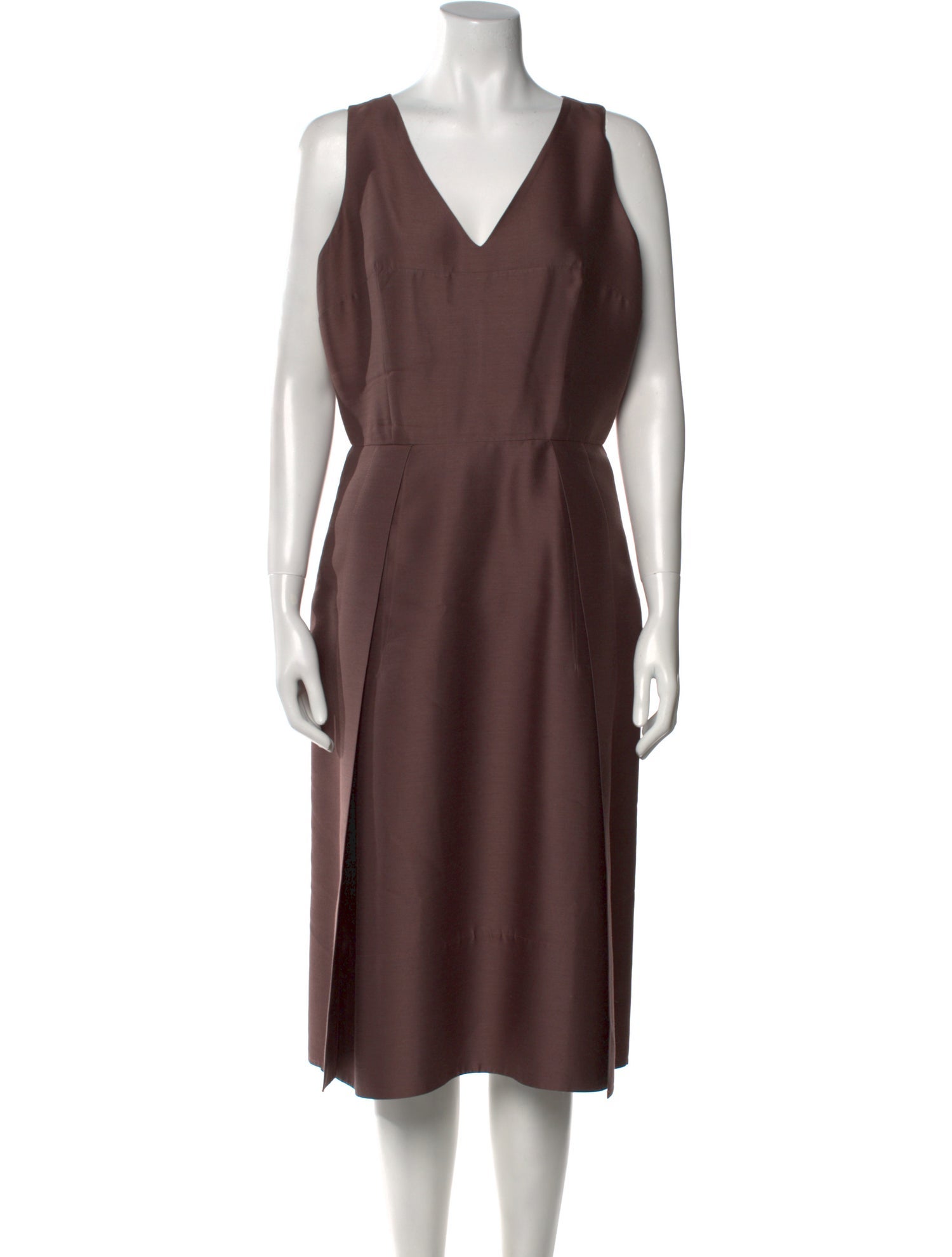 Morgane Le Fay Silk Midi Length Dress