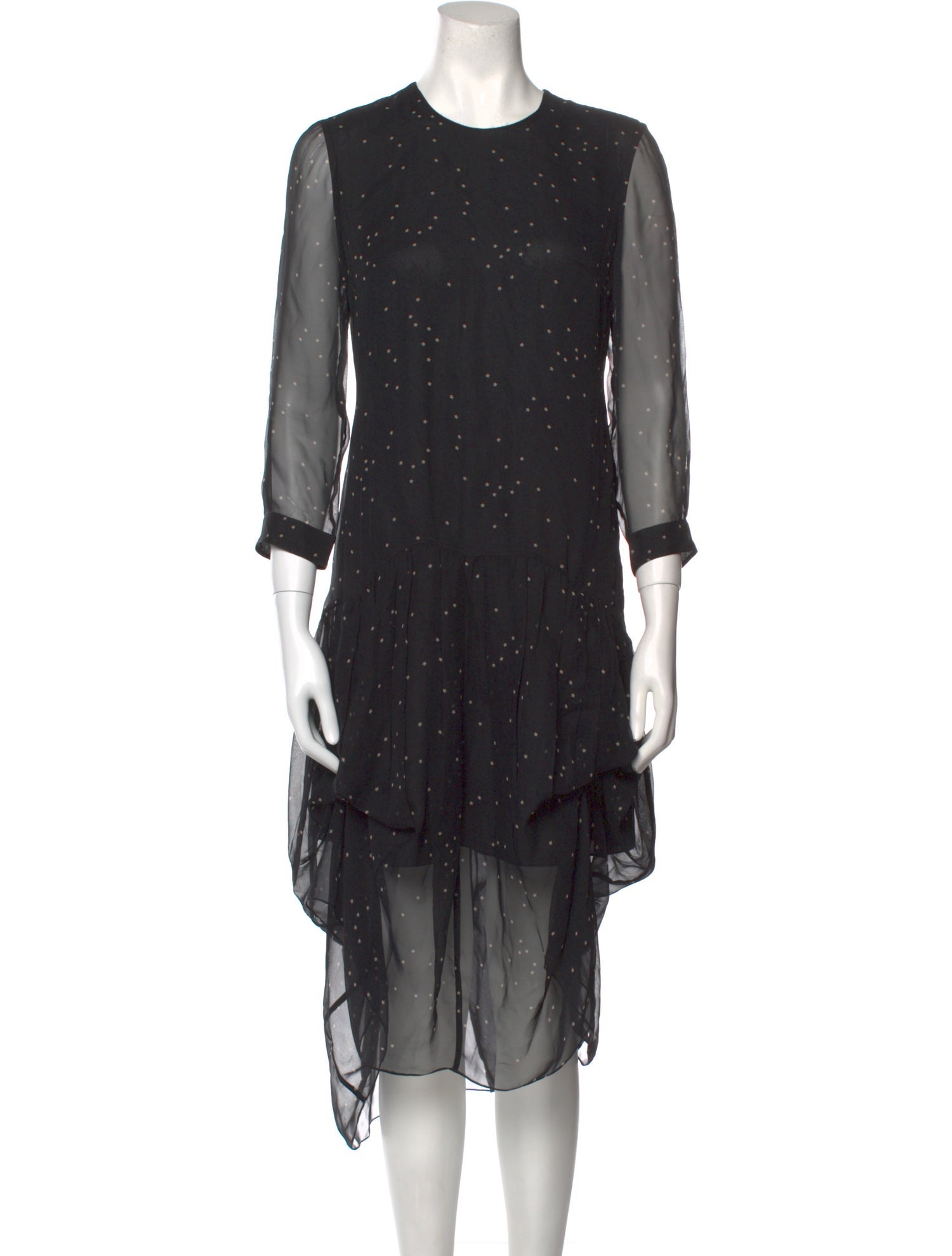 Morgane Le Fay Silk Long Dress