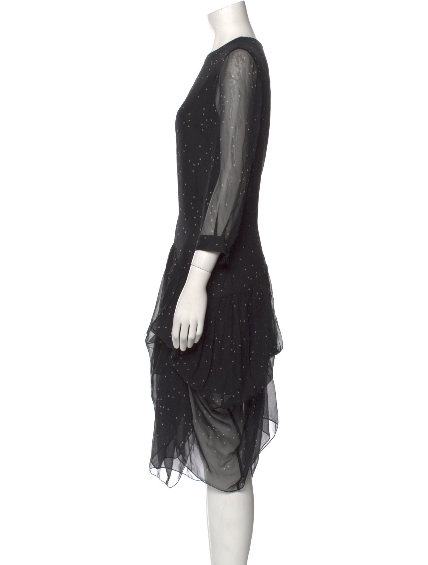 Morgane Le Fay Silk Long Dress
