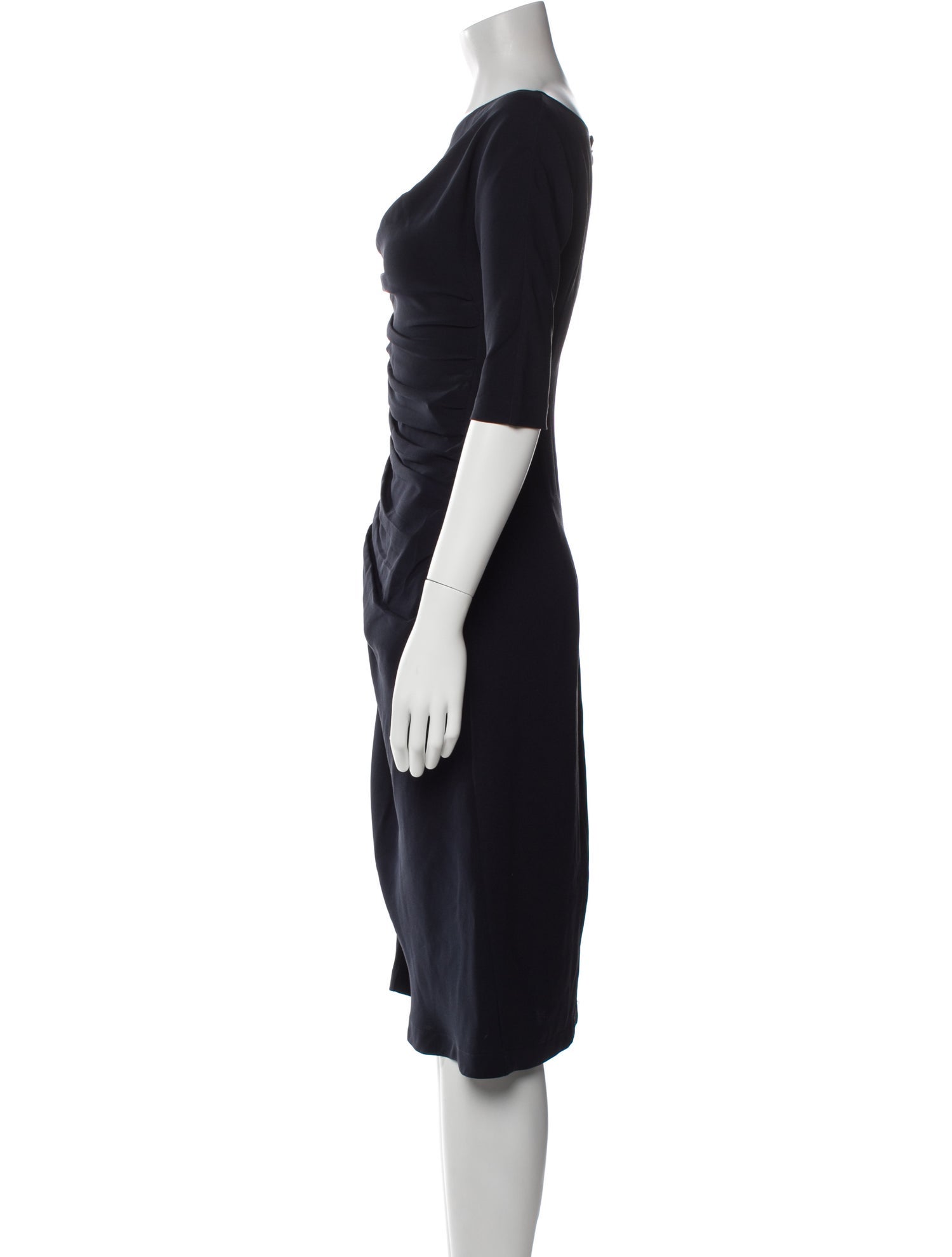 Morgane Le Fay Silk Midi Length Dress