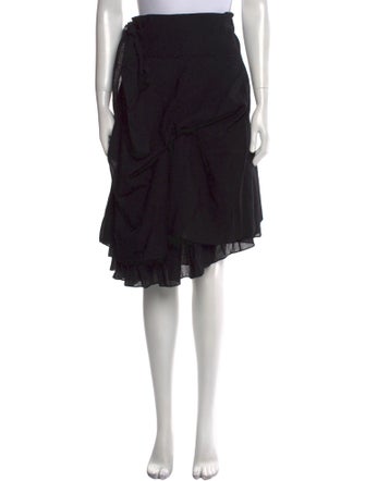Morgane Le Fay Wool Knee-Length Skirt