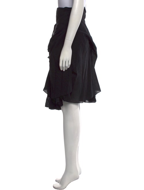 Morgane Le Fay Wool Knee-Length Skirt