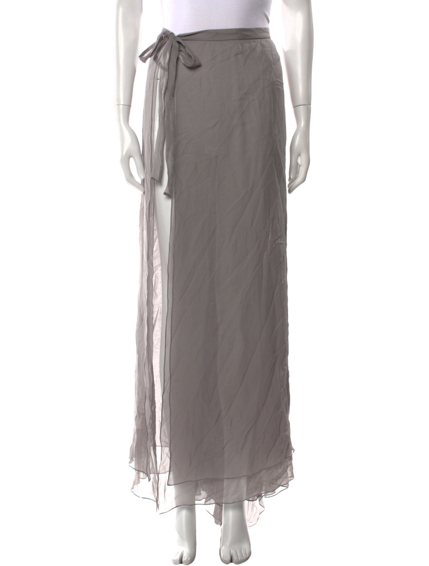 Morgane Le Fay Silk Long Skirt