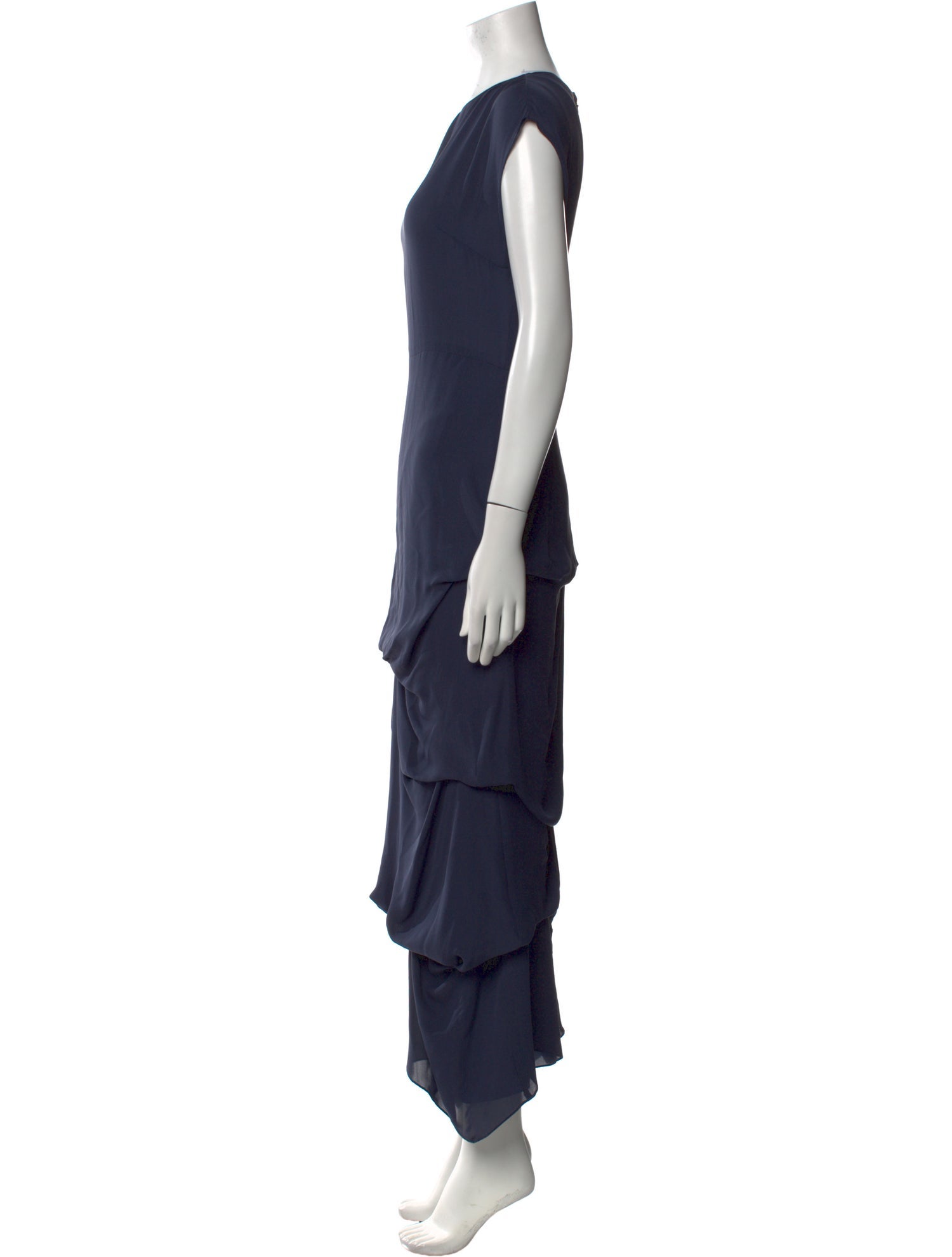 Morgane Le Fay Silk Long Dress