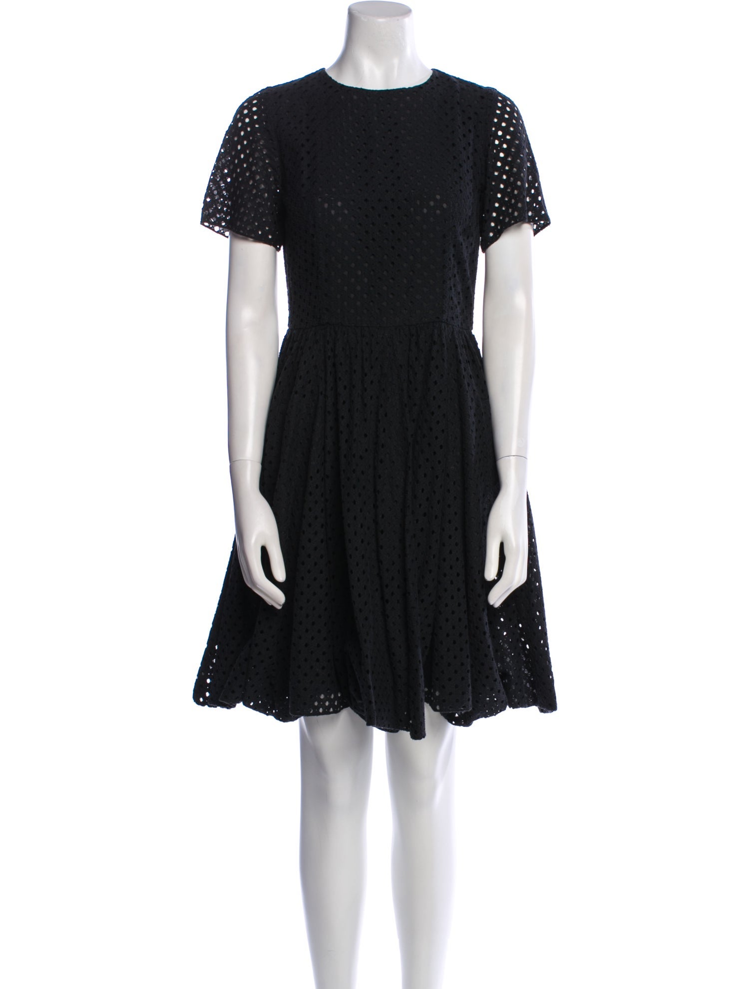 Morgane Le Fay Crew Neck Knee-Length Dress