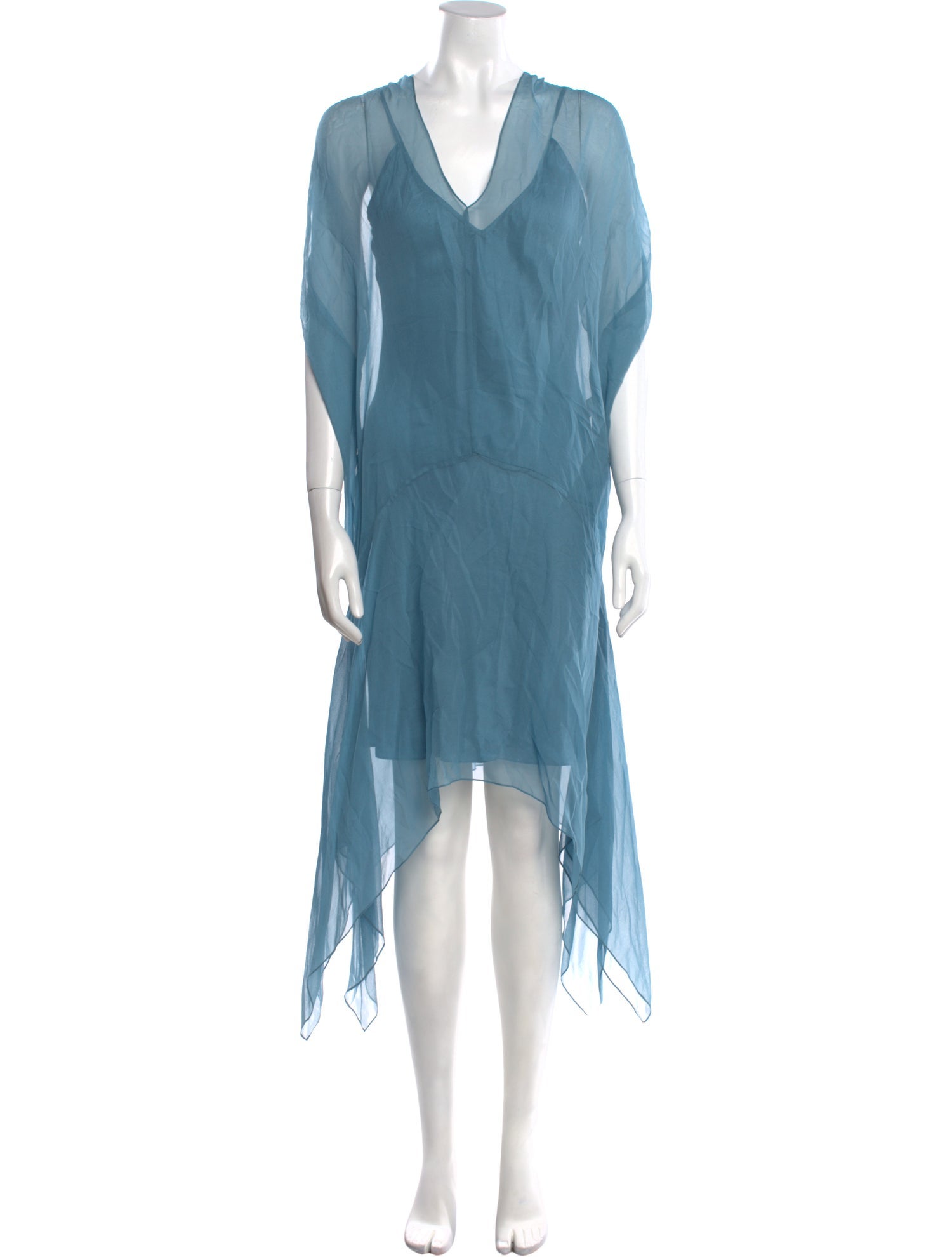 Morgane Le Fay Silk Long Dress