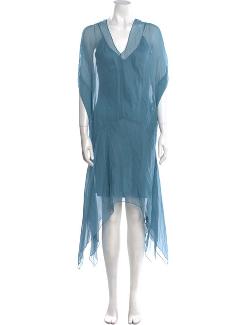 Morgane Le Fay Silk Long Dress