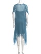 Morgane Le Fay Silk Long Dress