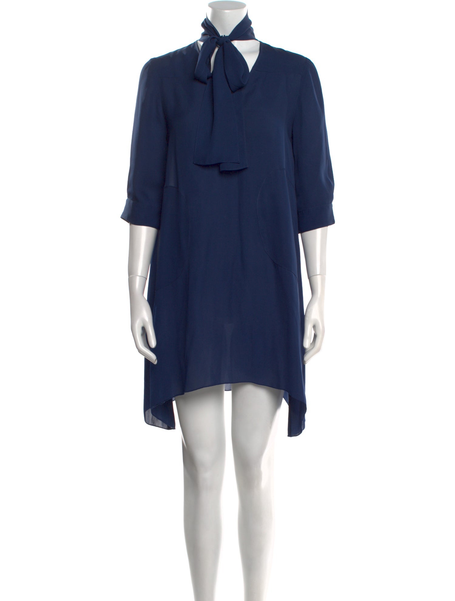 Morgane Le Fay Silk Mini Dress