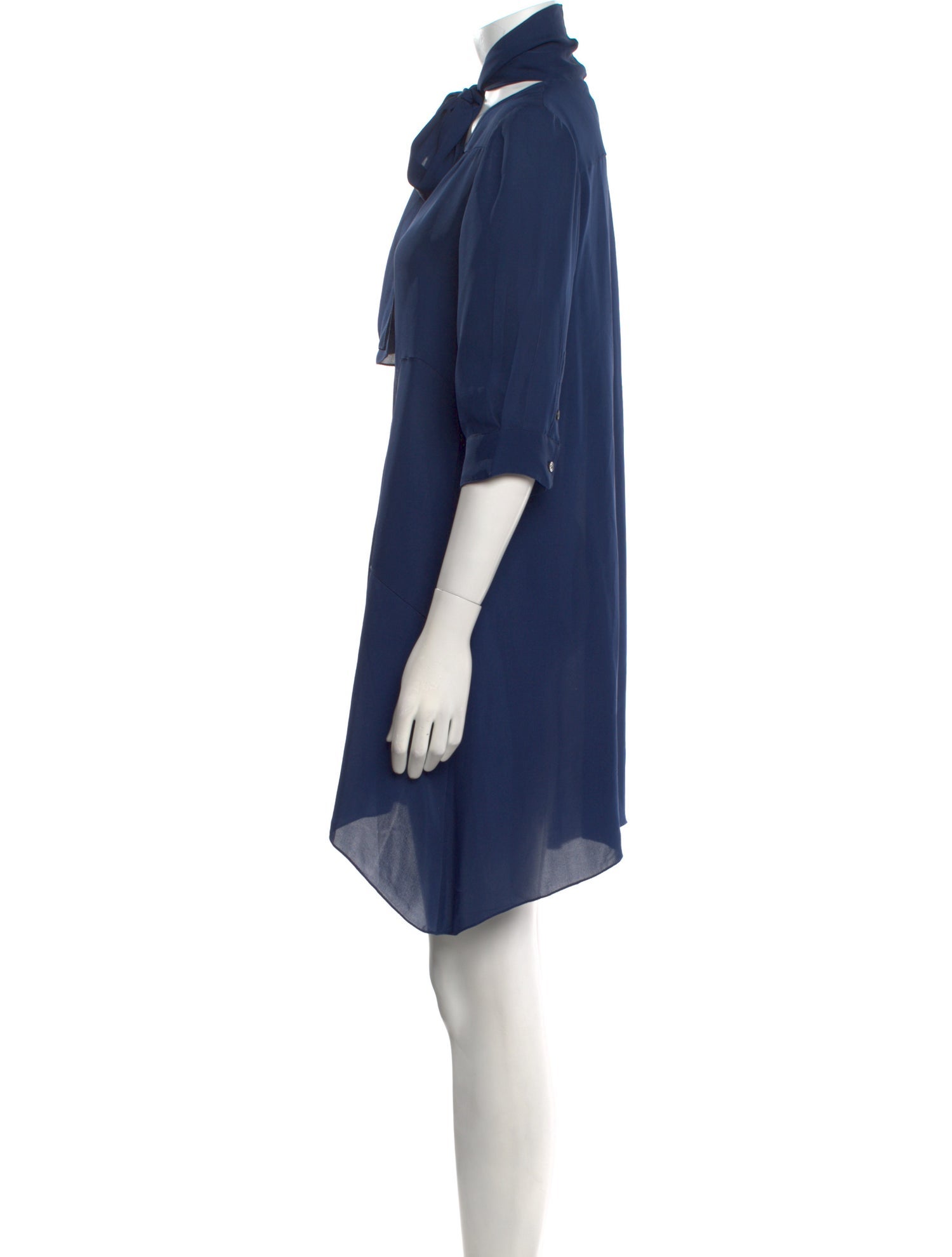 Morgane Le Fay Silk Mini Dress