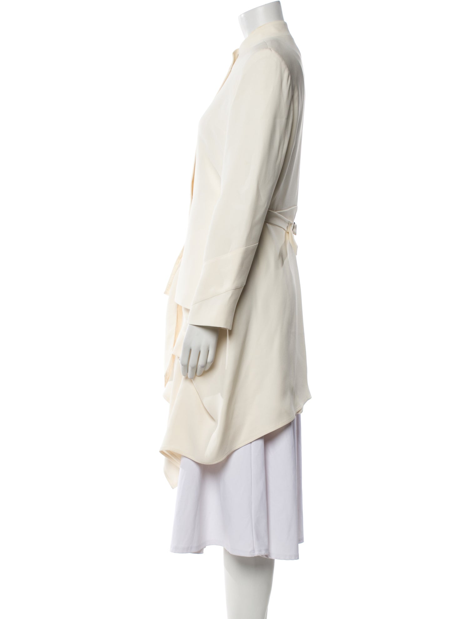 Morgane Le Fay Silk Coat