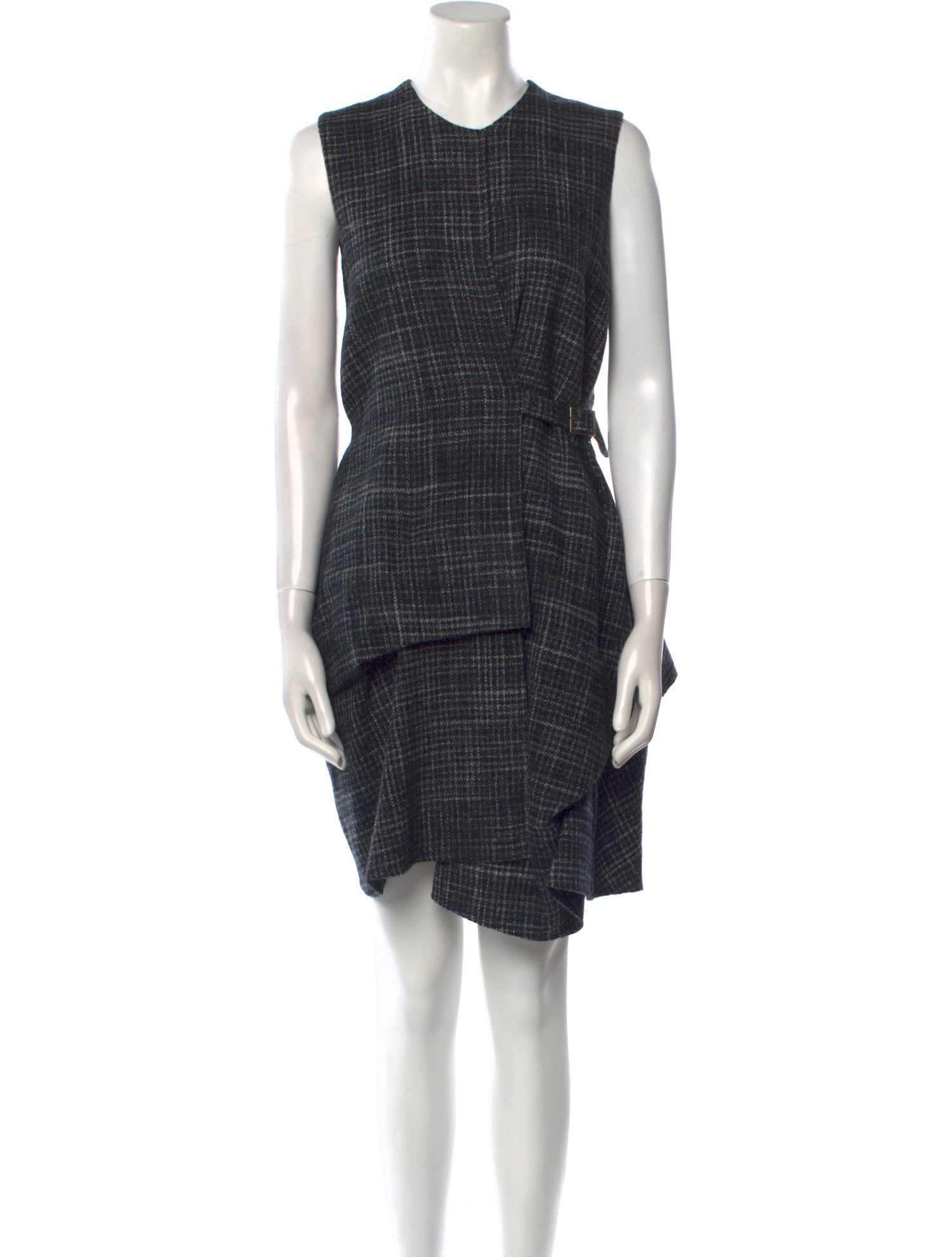 Morgane Le Fay Wool Mini Dress