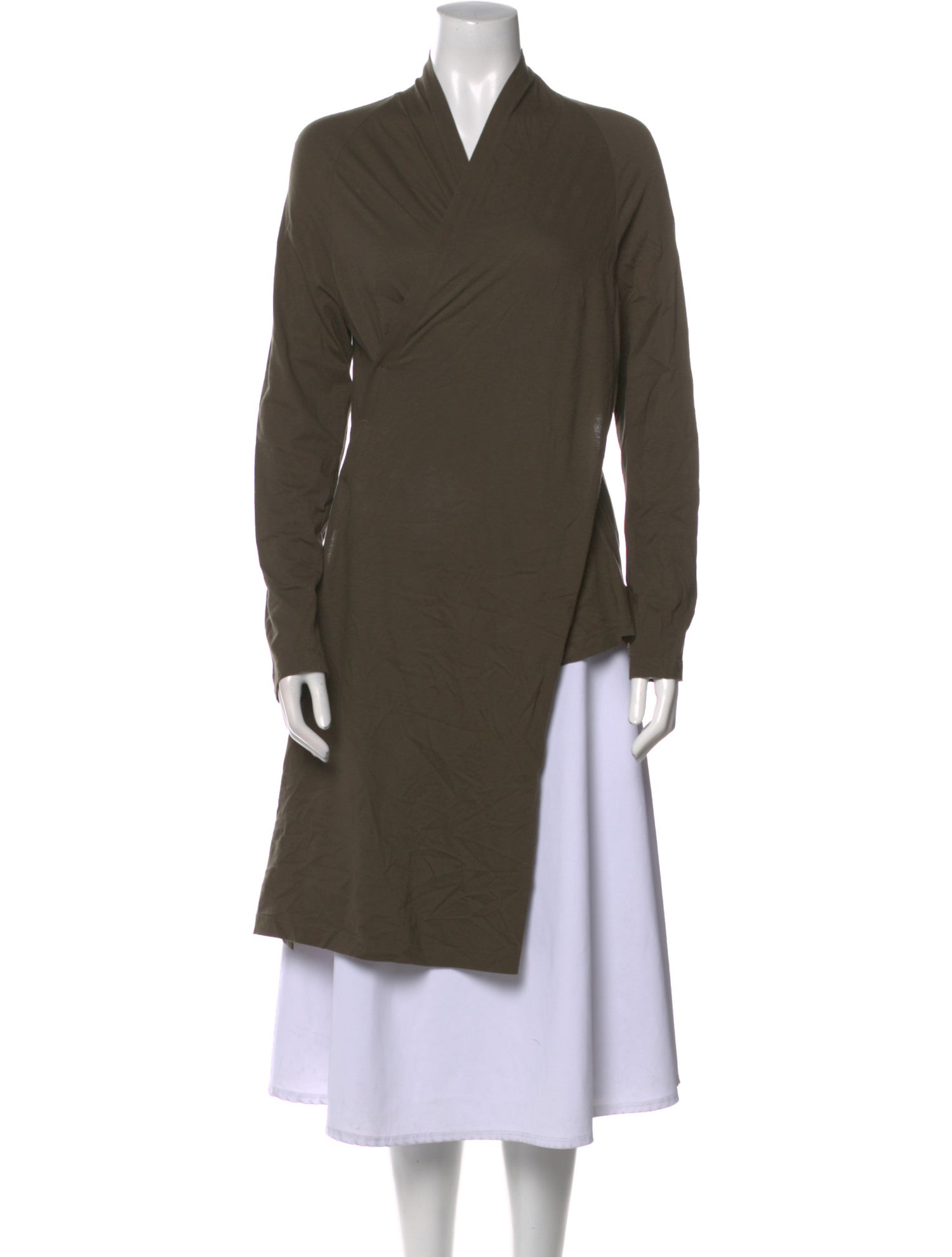 Morgane Le Fay Silk Cowl Neck Tunic