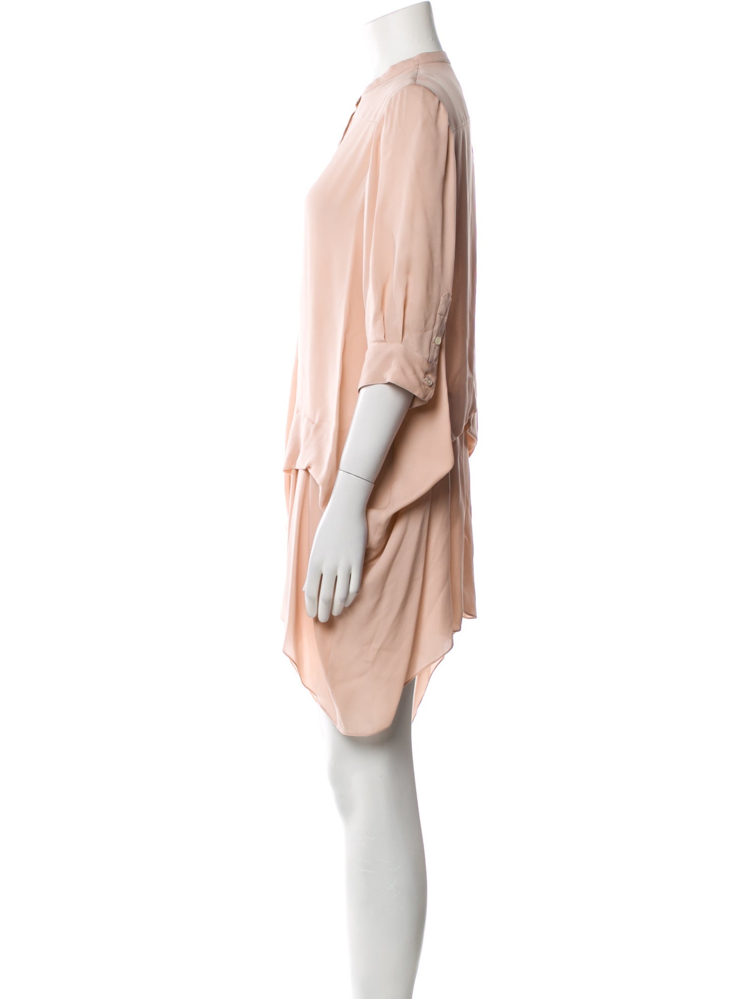 Morgane Le Fay Silk Mini Dress