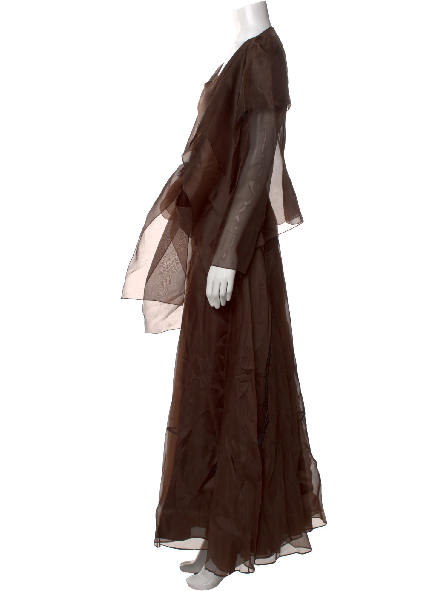 Morgane Le Fay Silk Long Dress