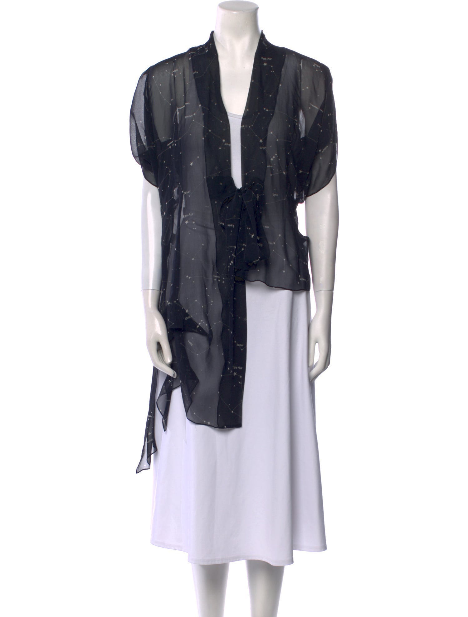 Morgane Le Fay Silk Printed Tunic