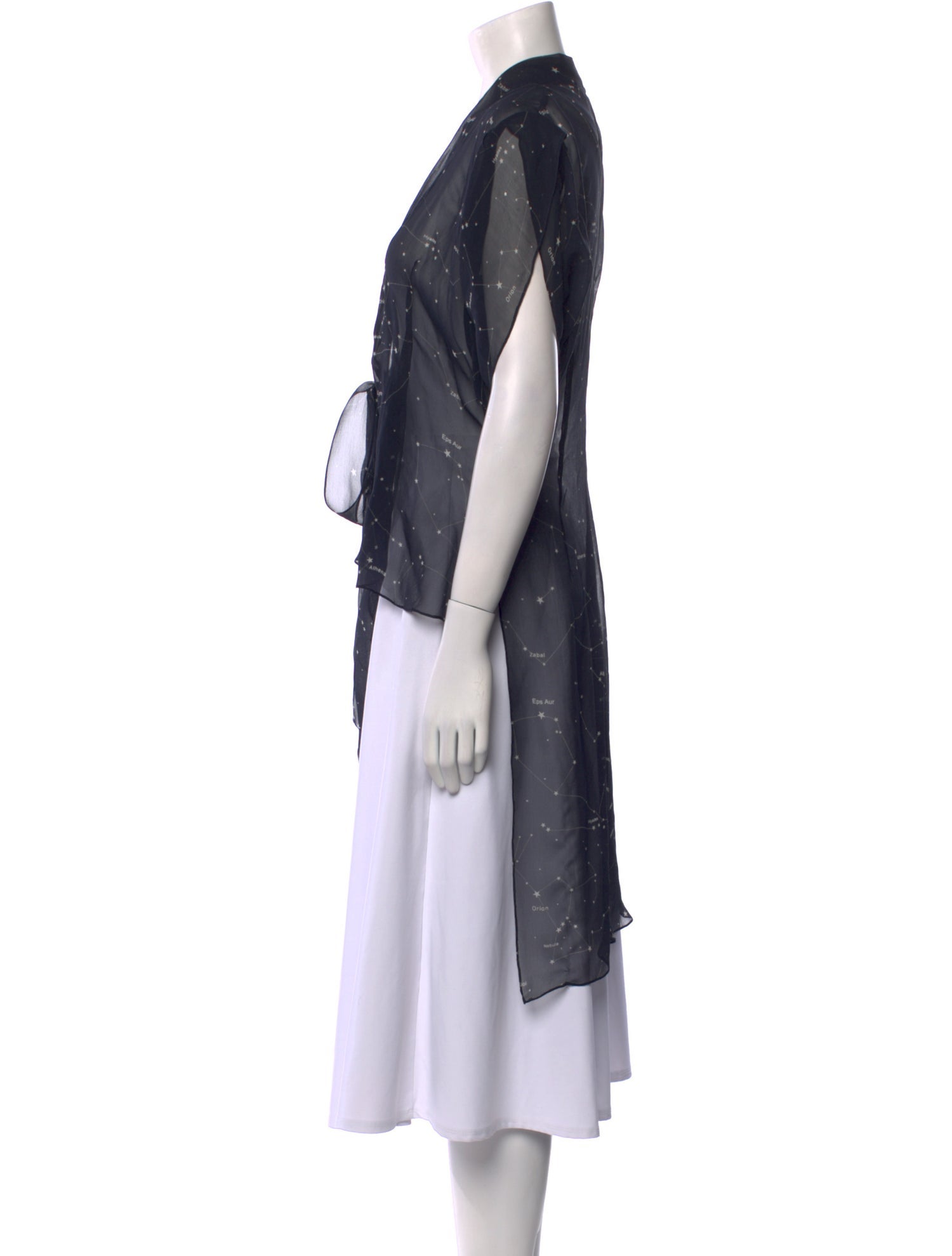 Morgane Le Fay Silk Printed Tunic