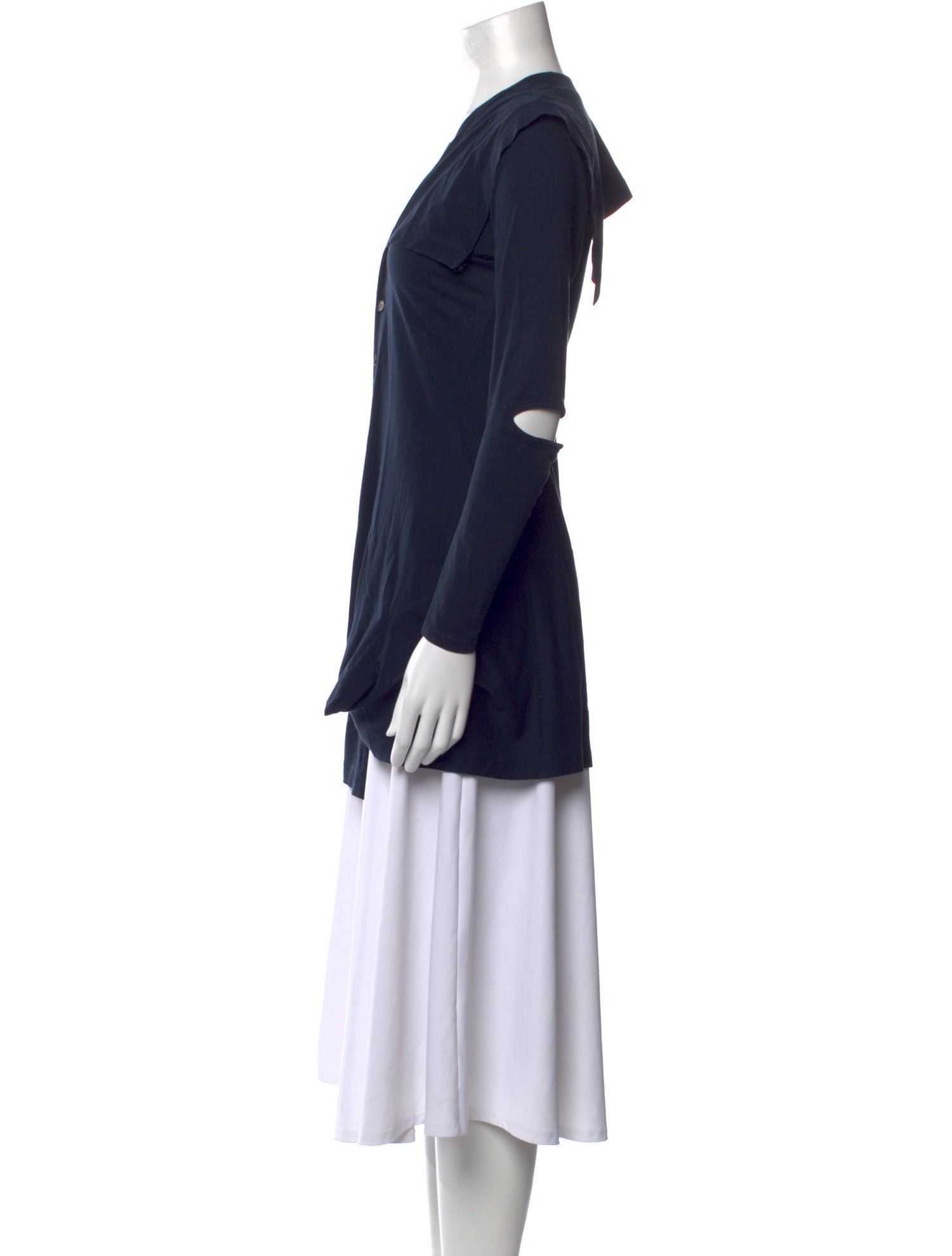 Morgane Le Fay V-Neck Long Sleeve Tunic