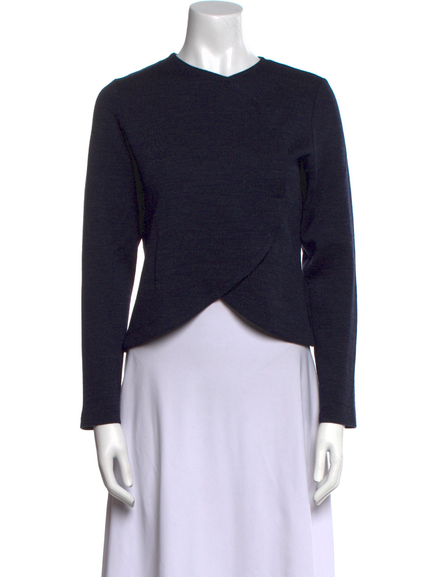 Morgane Le Fay Wool Crew Neck Crop Top w/ Tags