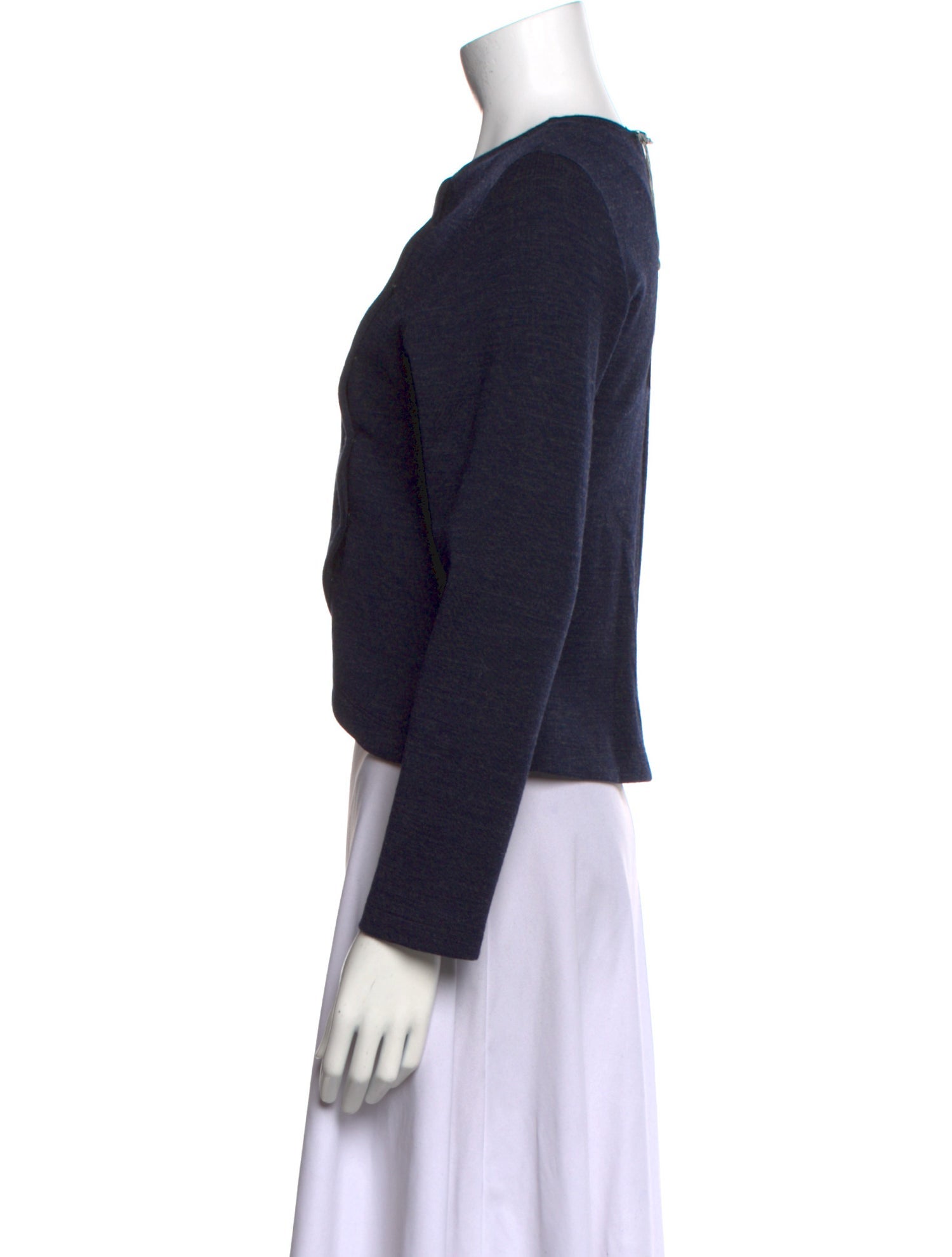 Morgane Le Fay Wool Crew Neck Crop Top w/ Tags