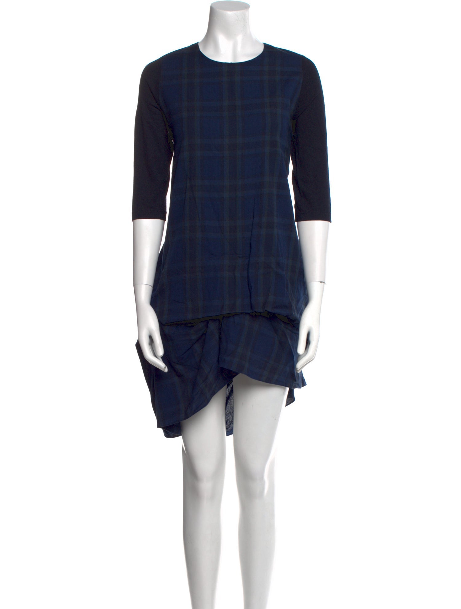 Morgane Le Fay Crew Neck Mini Dress