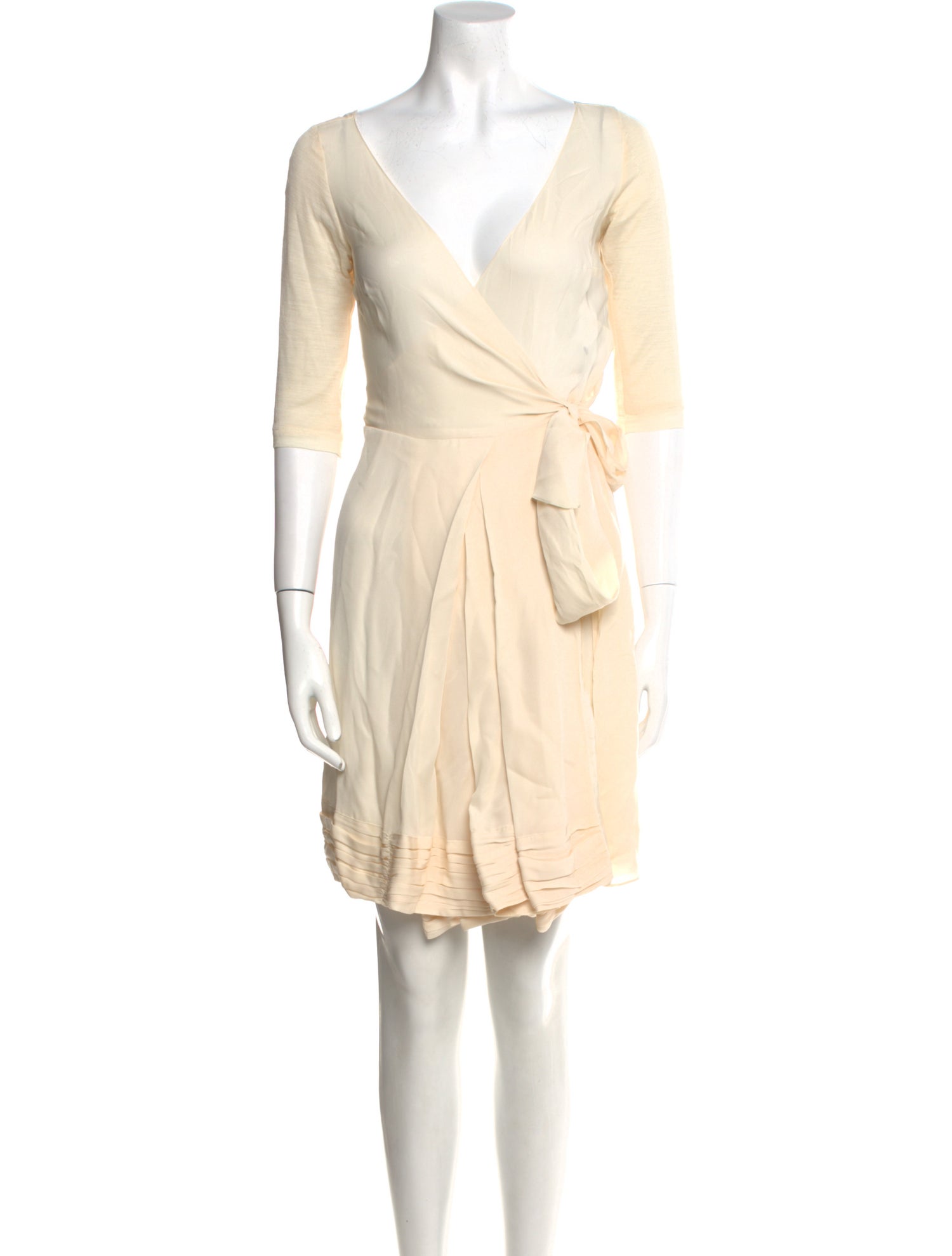 Morgane Le Fay Silk Knee-Length Dress