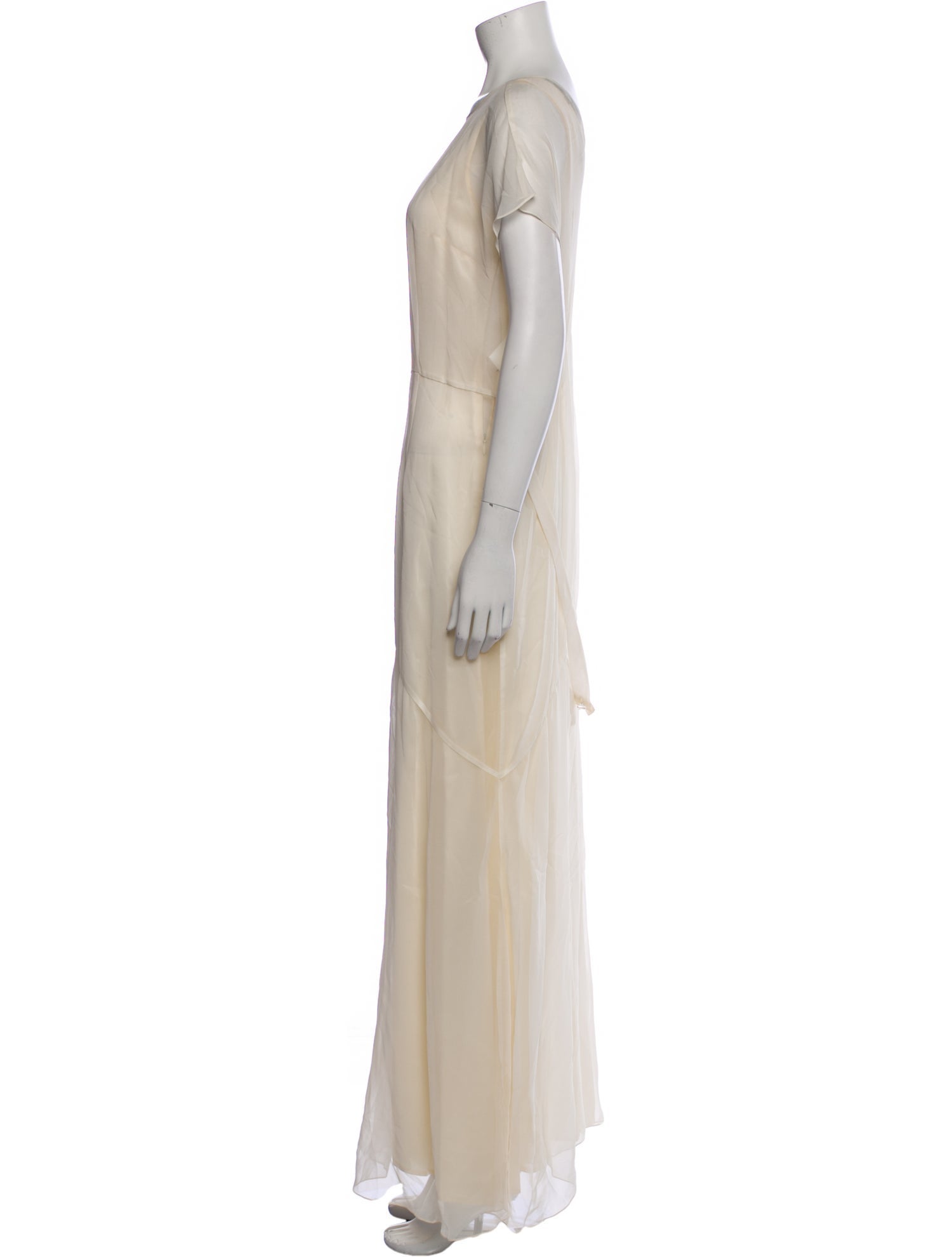 Morgane Le Fay Silk Long Dress