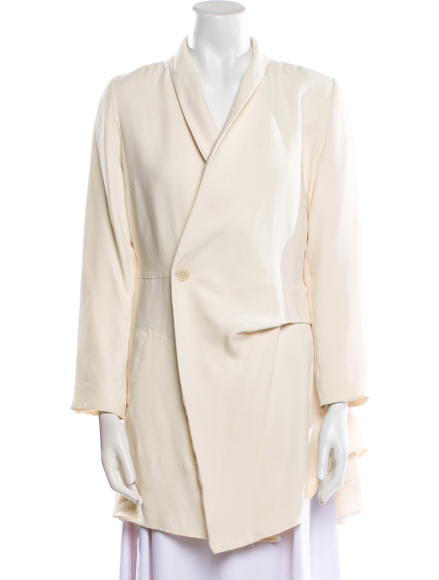 Morgane Le Fay Silk Coat