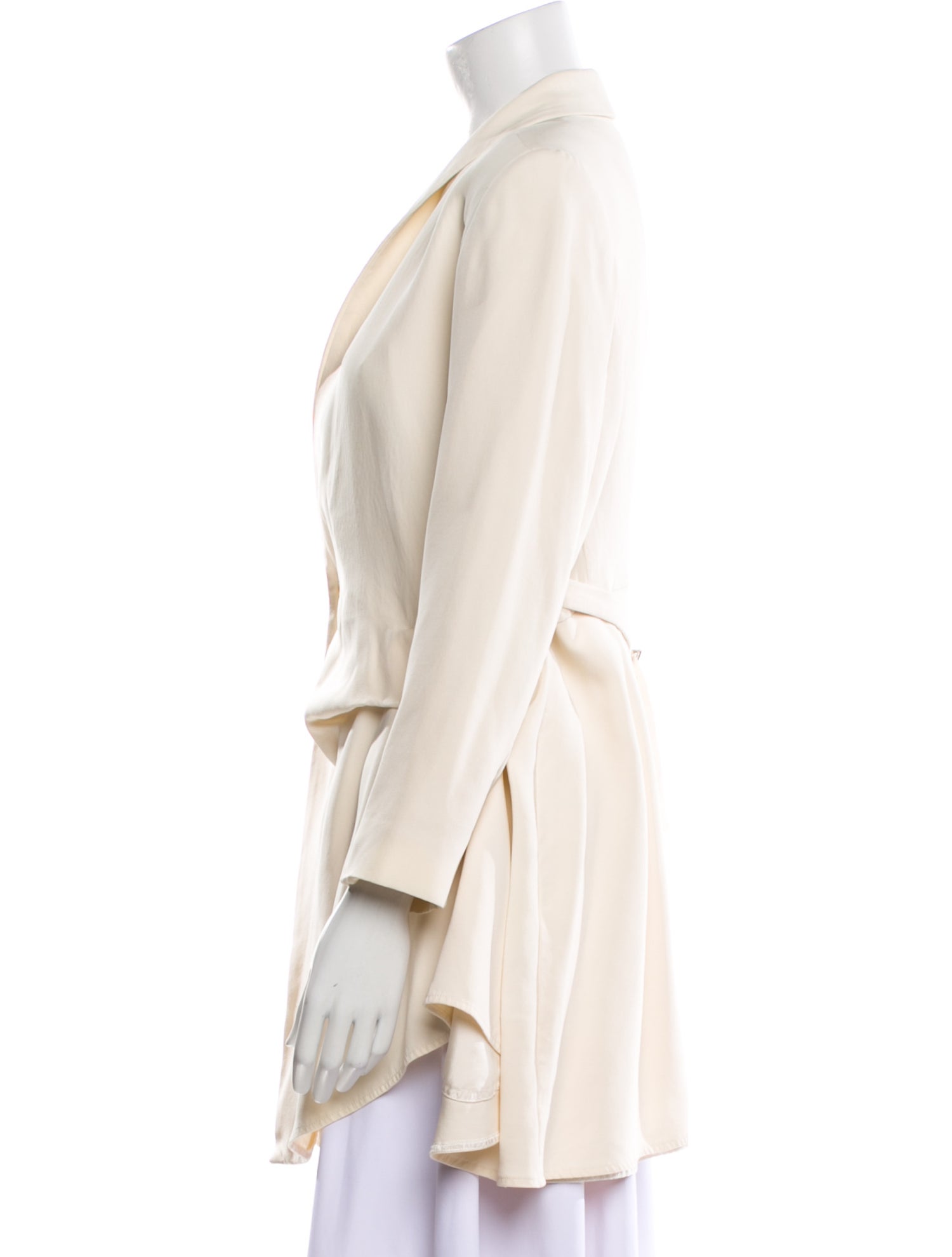 Morgane Le Fay Silk Coat