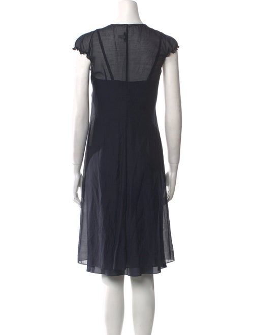 Morgane Le Fay V-Neck Knee-Length Dress