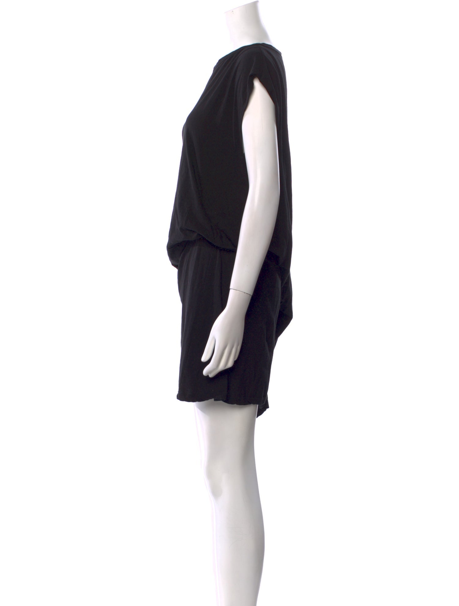 Morgane Le Fay Bateau Neckline Mini Dress