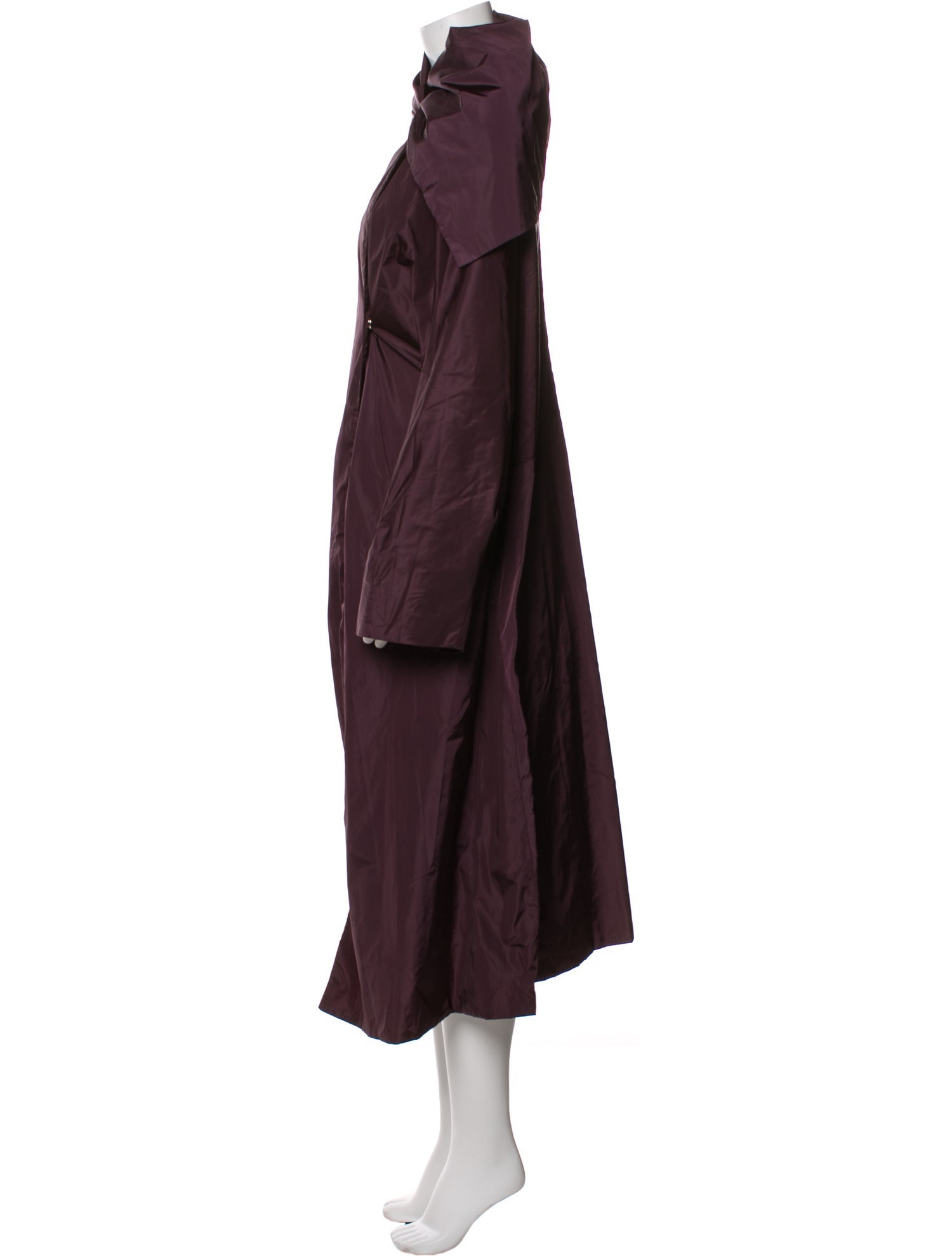 Morgane Le Fay Nylon Trench Coat