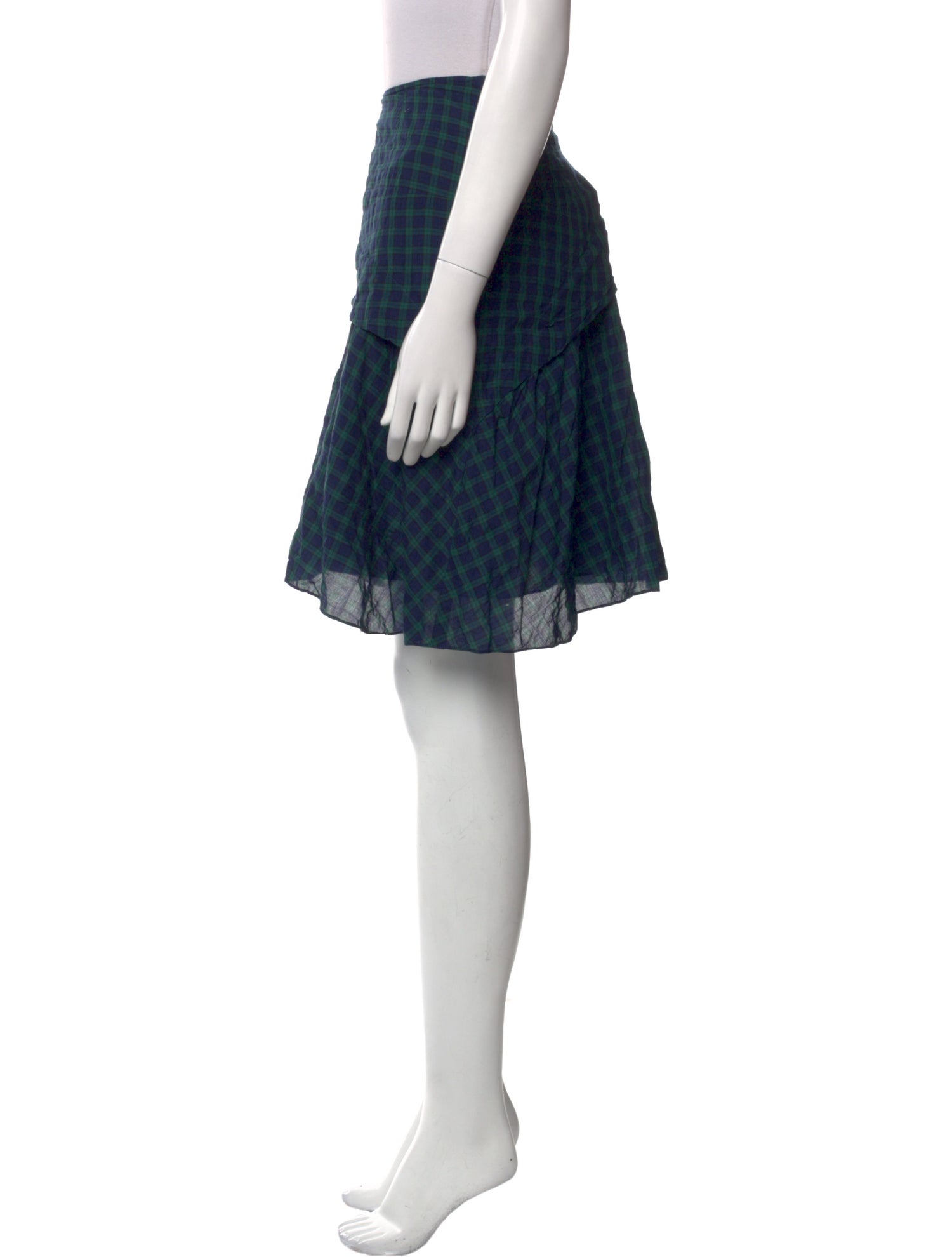 Morgane Le Fay Wool Mini Skirt