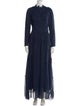 Morgane Le Fay Silk Long Dress