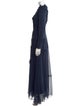 Morgane Le Fay Silk Long Dress
