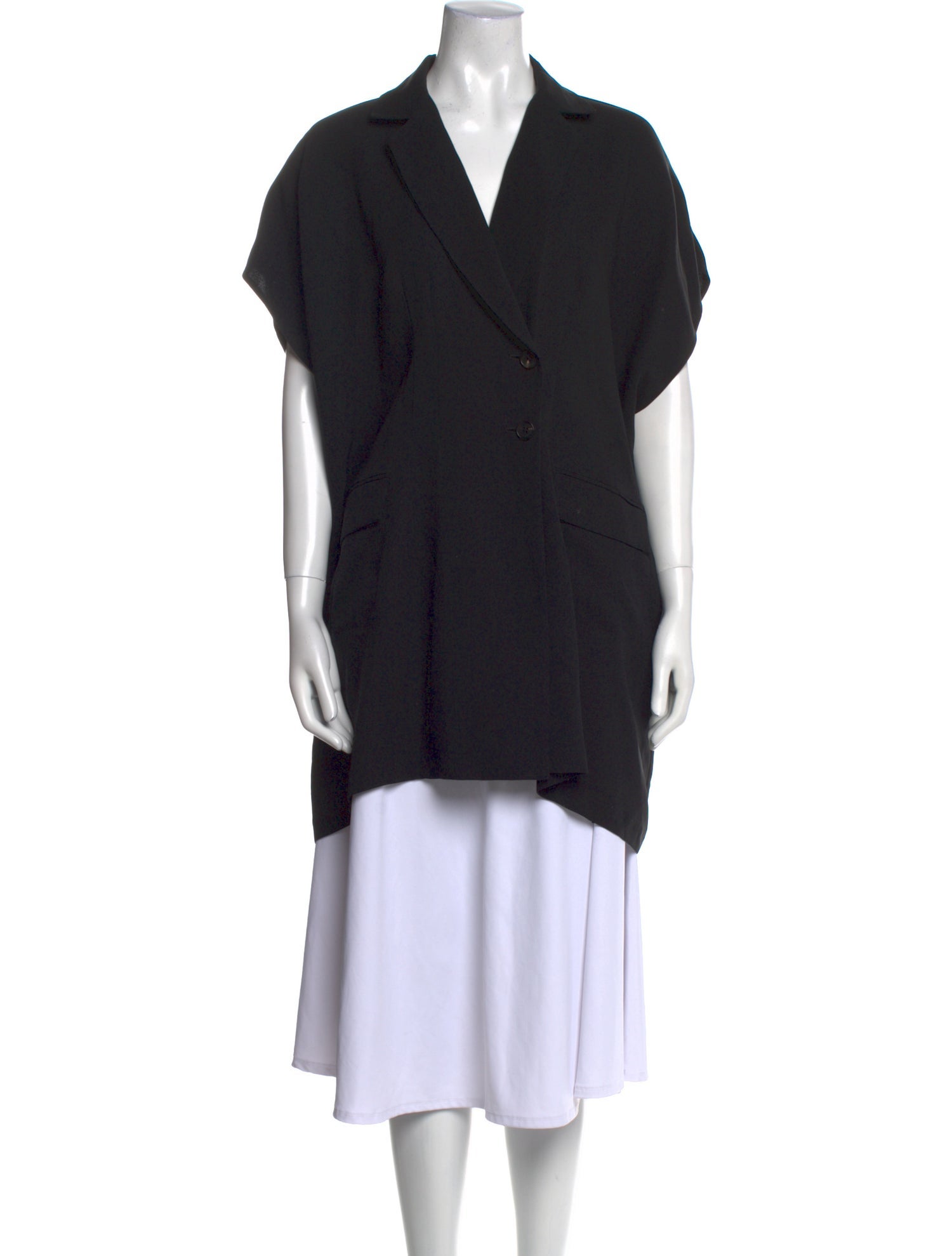 Morgane Le Fay Silk V-Neck Tunic