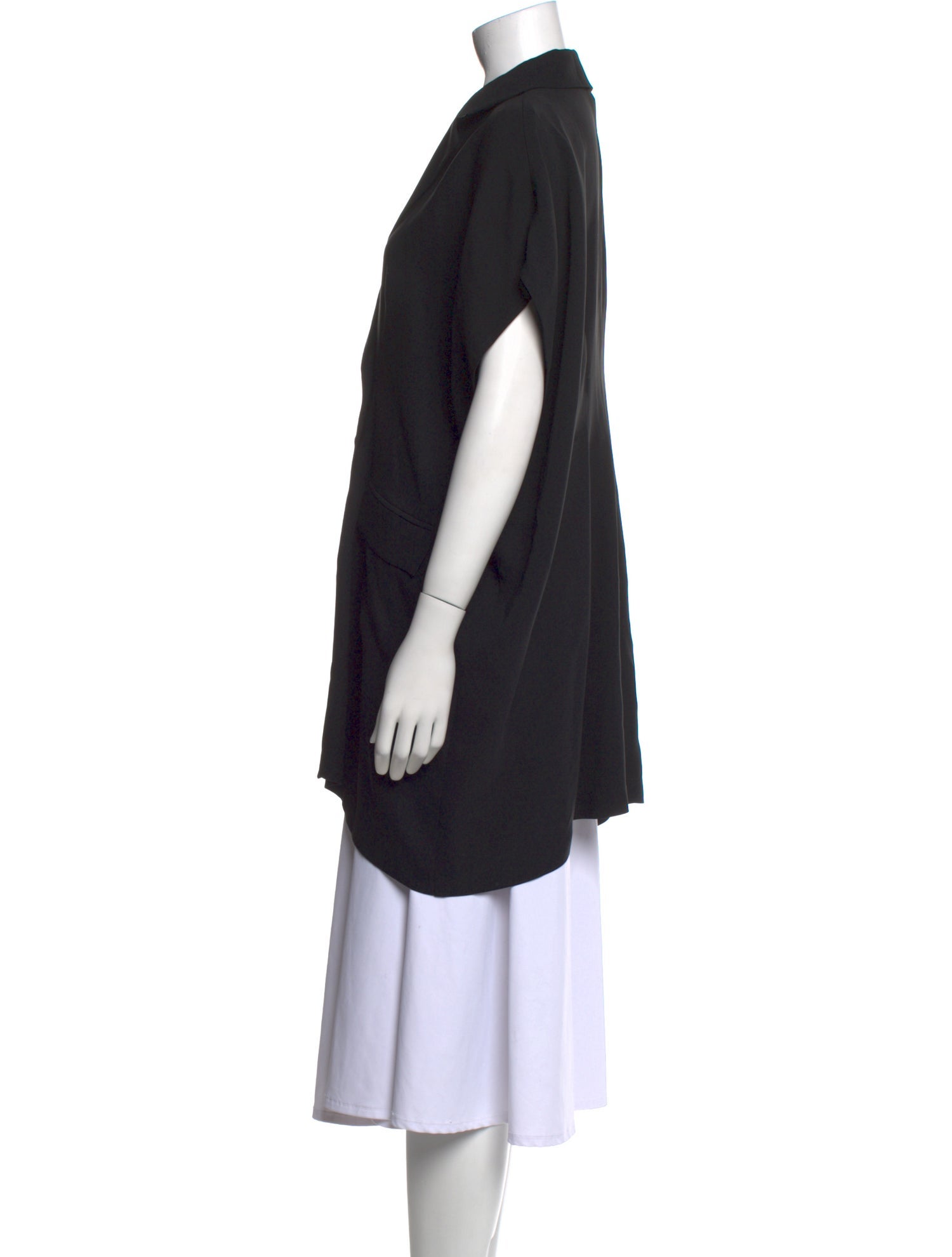 Morgane Le Fay Silk V-Neck Tunic
