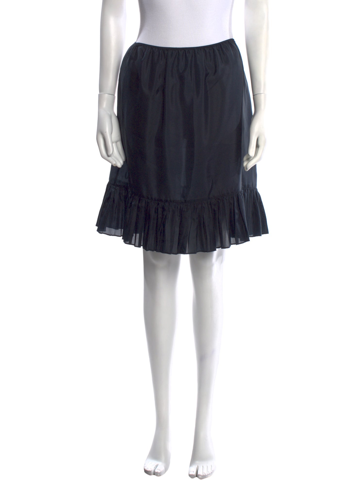 Morgane Le Fay Silk Knee-Length Skirt