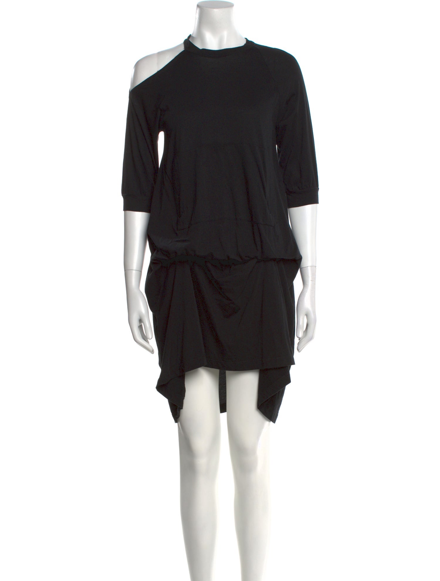 Morgane Le Fay Crew Neck Mini Dress