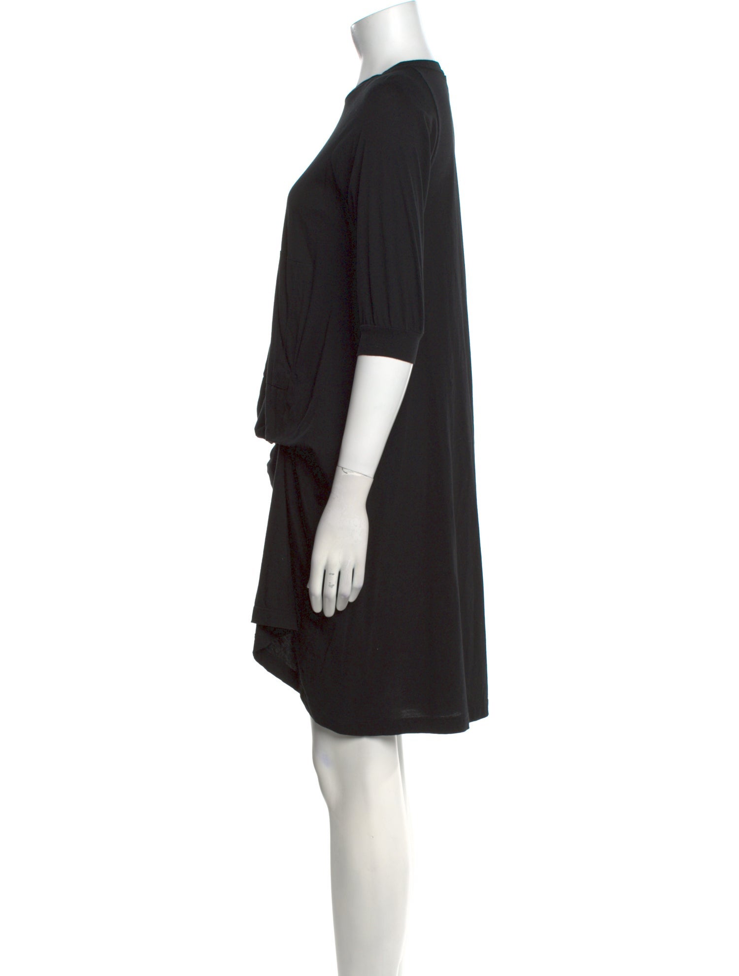 Morgane Le Fay Crew Neck Mini Dress