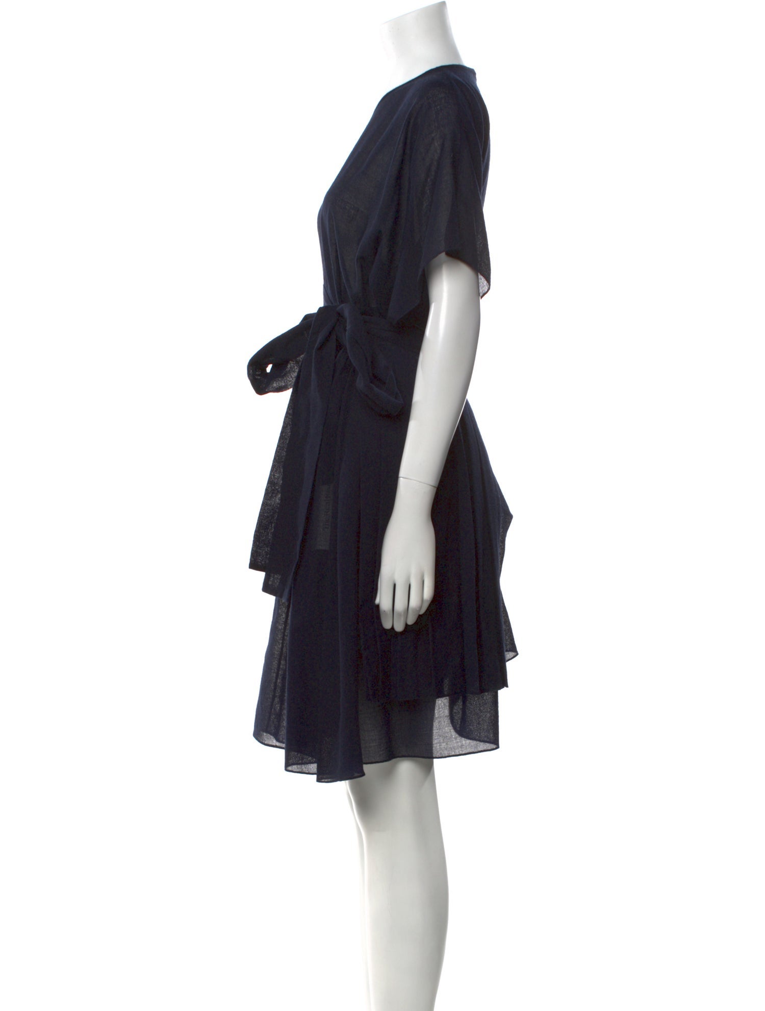 Morgane Le Fay Wool Knee-Length Dress