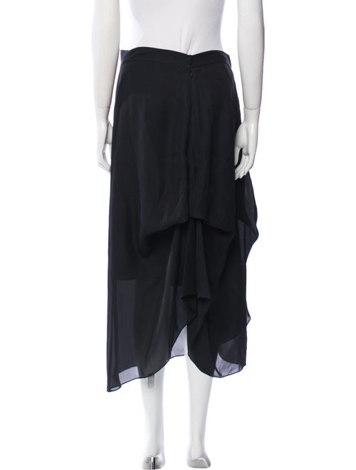 Morgane Le Fay Silk Midi Length Skirt