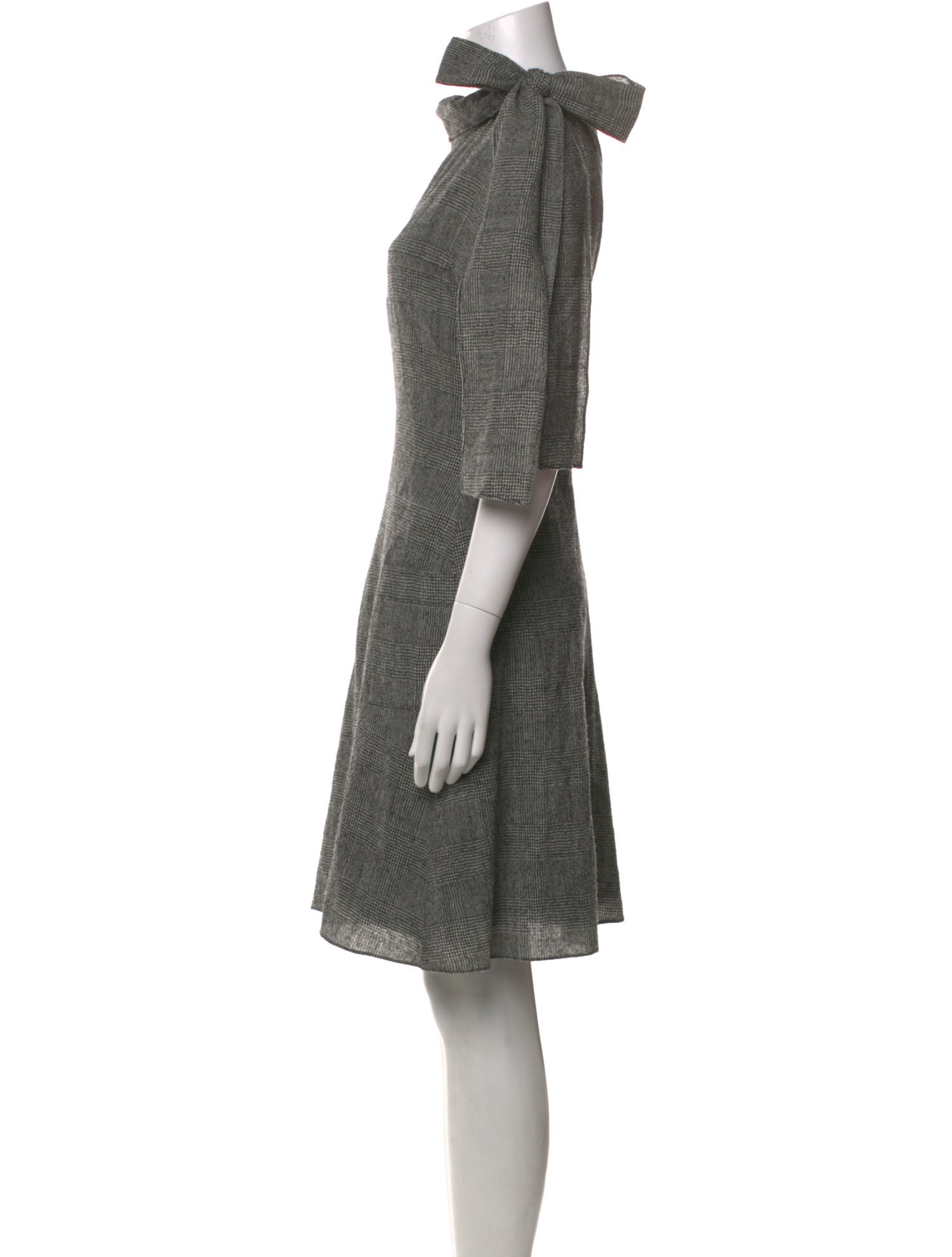 Morgane Le Fay Wool Mini Dress
