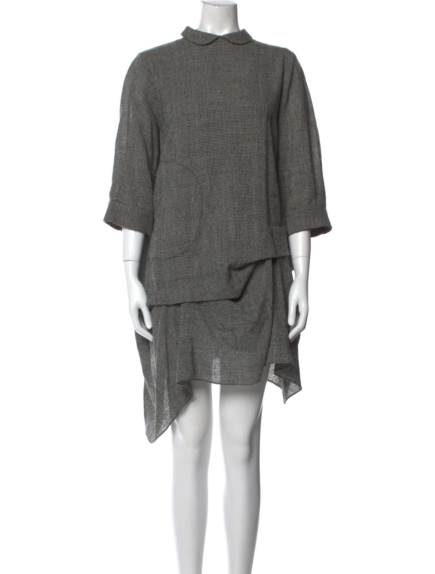 Morgane Le Fay Wool Mini Dress